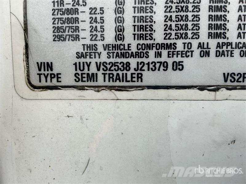 Utility VS2RA 53 ft x 102 in T/A Refrigerated Trailer Hűtős félpótkocsik