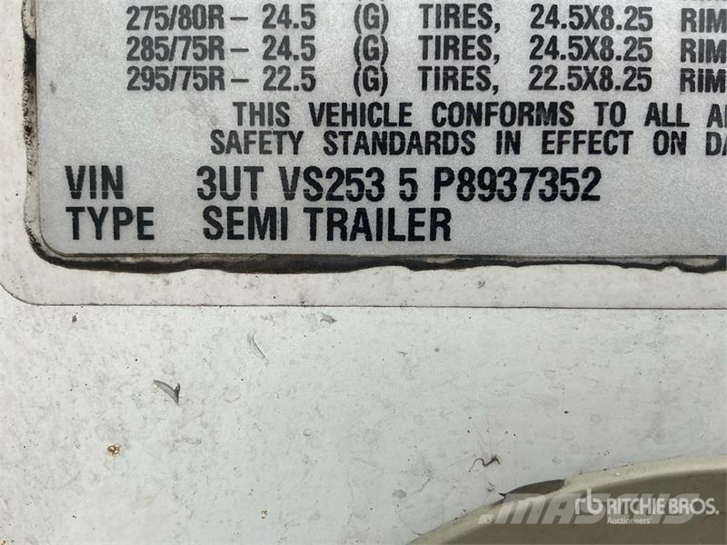 Utility VS2RA 53 ft x 102 in T/A Refrigerated Trailer Hűtős félpótkocsik