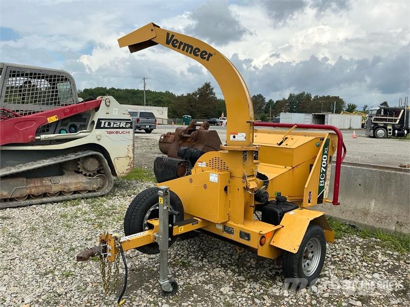 Vermeer BC700XL Tow-Behind Wood Chipper Broyeur de végétaux