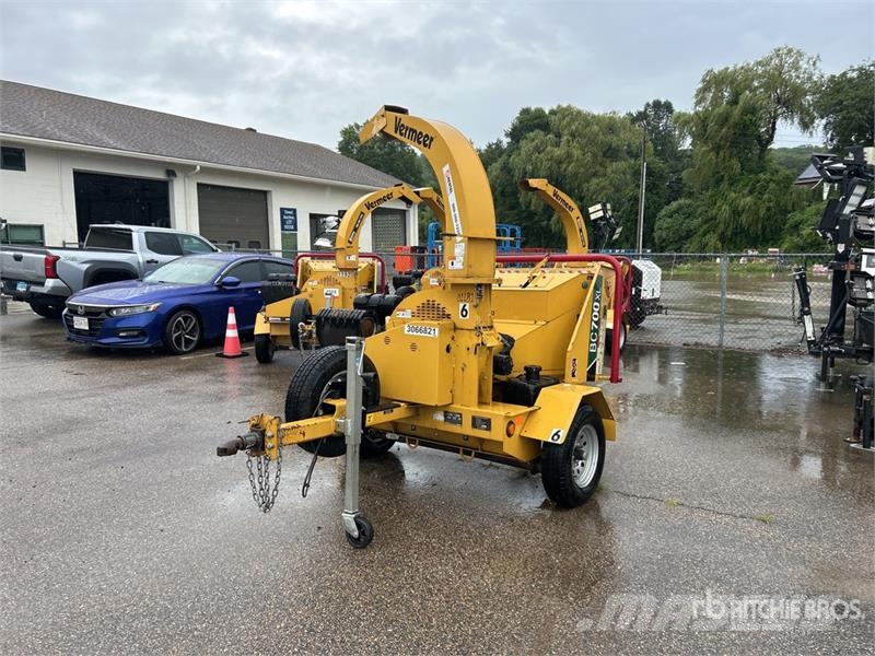 Vermeer BC700XL Tow-Behind Wood Chipper Broyeur de végétaux
