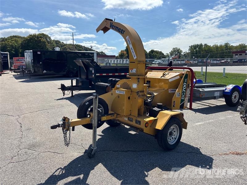 Vermeer BC700XL Tow-Behind Wood Chipper Fliskuttere