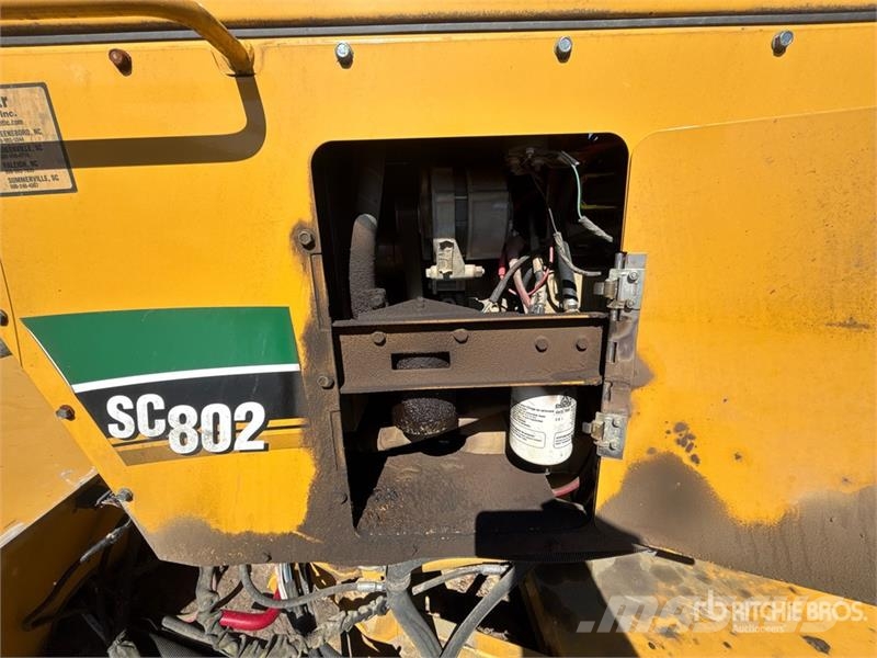 Vermeer SC802 動力耙和旋轉式耕耘機