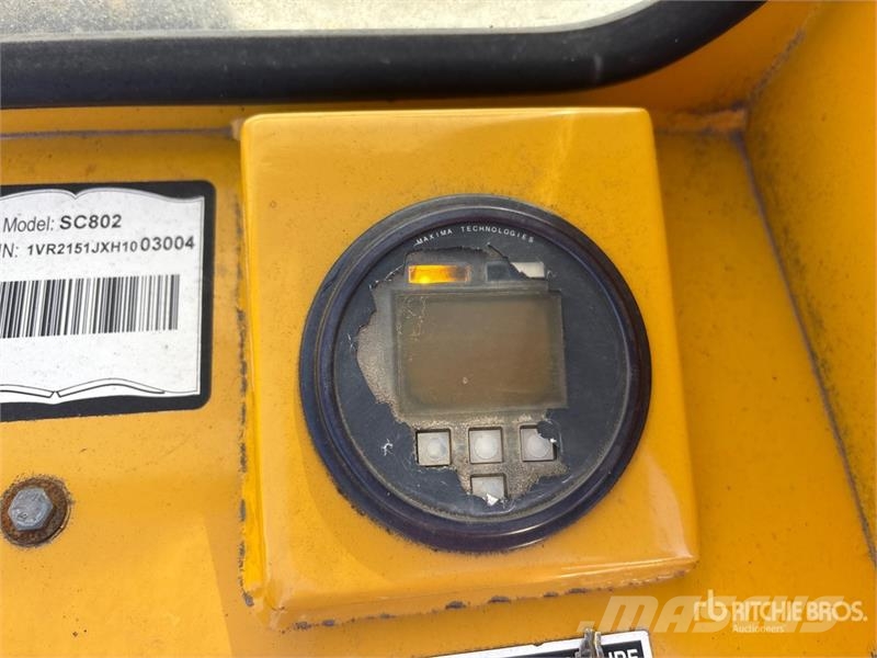 Vermeer SC802 動力耙和旋轉式耕耘機