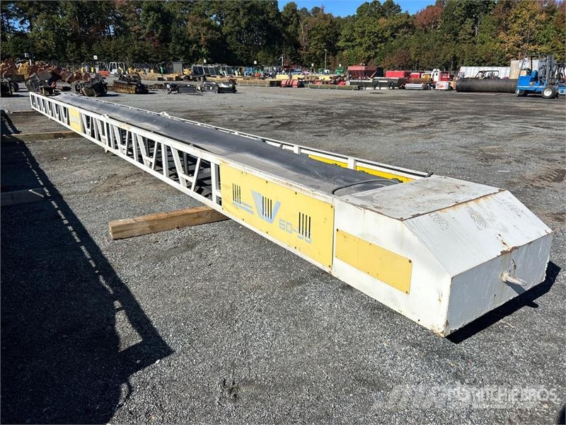 Vickwest PRS36-60 32 in x 60 ft Stationary Stacking Conveyo Outros Florestal