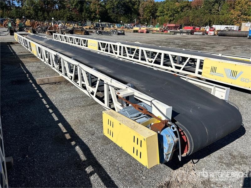 Vickwest PRS36-60 32 in x 60 ft Stationary Stacking Conveyo Stavebnictví - ostatní