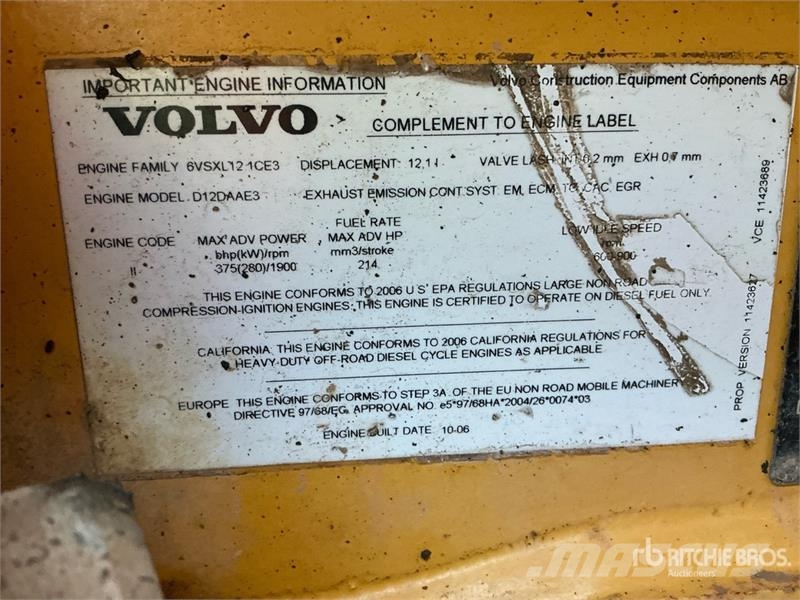 Volvo A35D アーティキュレート式ダンプトラック