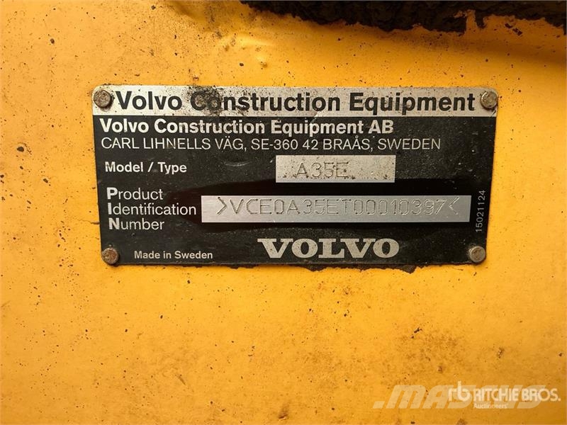 Volvo A35E Caminhão basculante articulado ADT