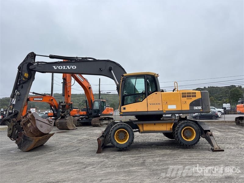 Volvo EC210LC Wheel Excavator 轮式挖掘机