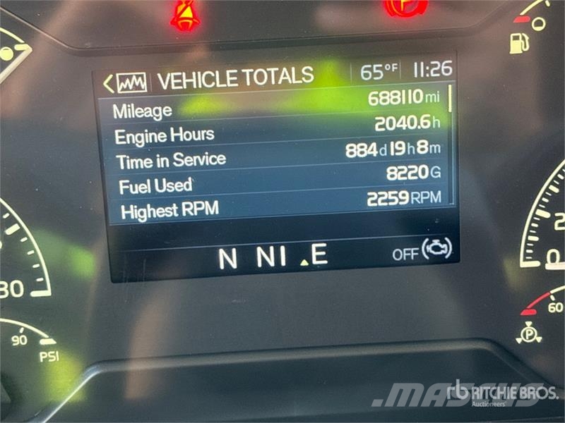Volvo VNL860 Cavalos mecânicos