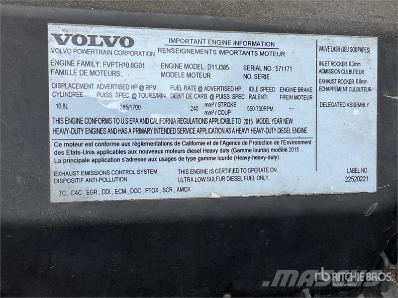 Volvo VNM Tractor Units