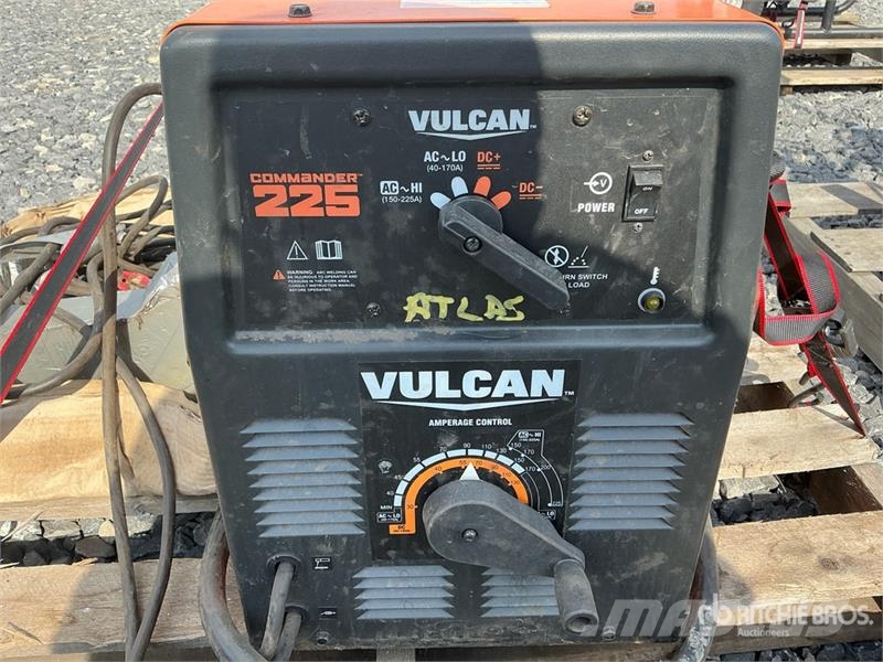  Vulcan 255 A Skid-Mounted Stick Electric Welder Poste à souder