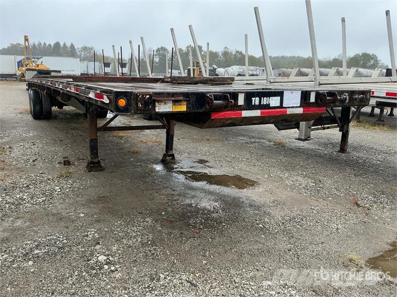 Wabash 40000 lb 48 ft T/A Flatbed Trailer Platformy / Przyczepy z otwieranymi burtami