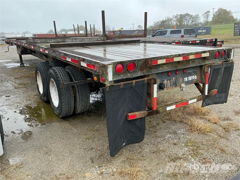 Wabash 40000 lb 48 ft T/A Flatbed Trailer Platformy / Przyczepy z otwieranymi burtami