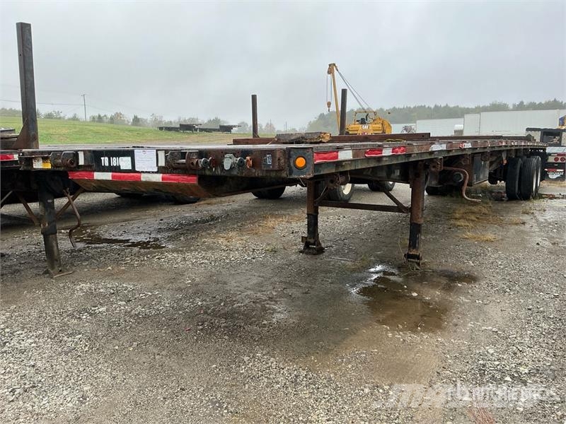 Wabash 40000 lb 48 ft T/A Flatbed Trailer Platformy / Przyczepy z otwieranymi burtami