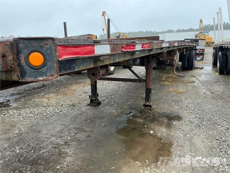 Wabash 40000 lb 48 ft T/A Flatbed Trailer Platformy / Przyczepy z otwieranymi burtami