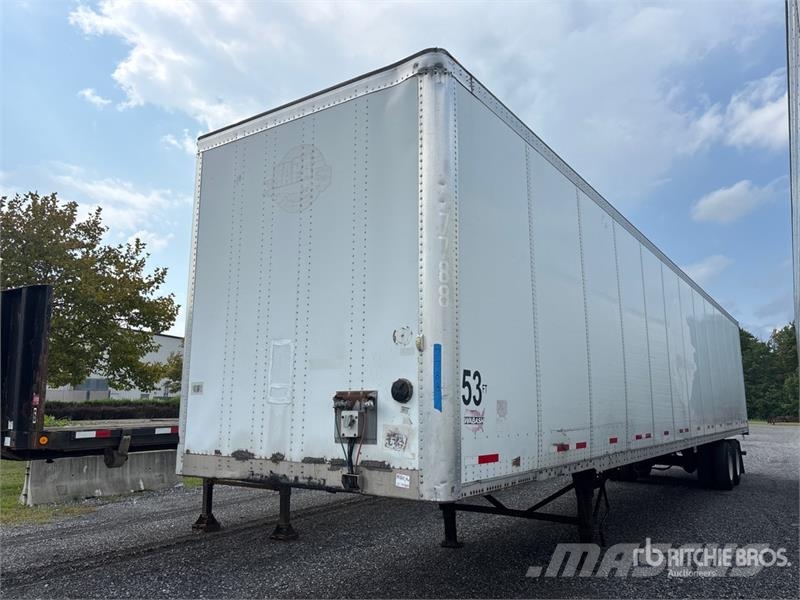 Wabash 53 ft x 102 in T/A Van Trailer Van Body Trailers