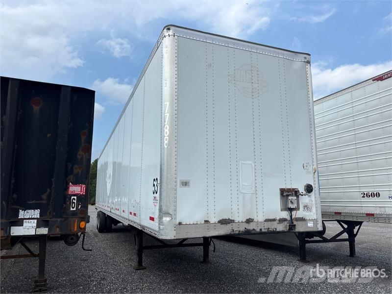Wabash 53 ft x 102 in T/A Van Trailer Van Body Trailers