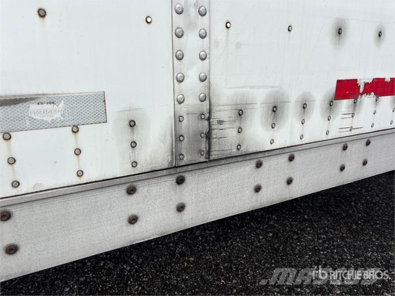 Wabash 53 ft x 102 in T/A Van Trailer Van Body Trailers