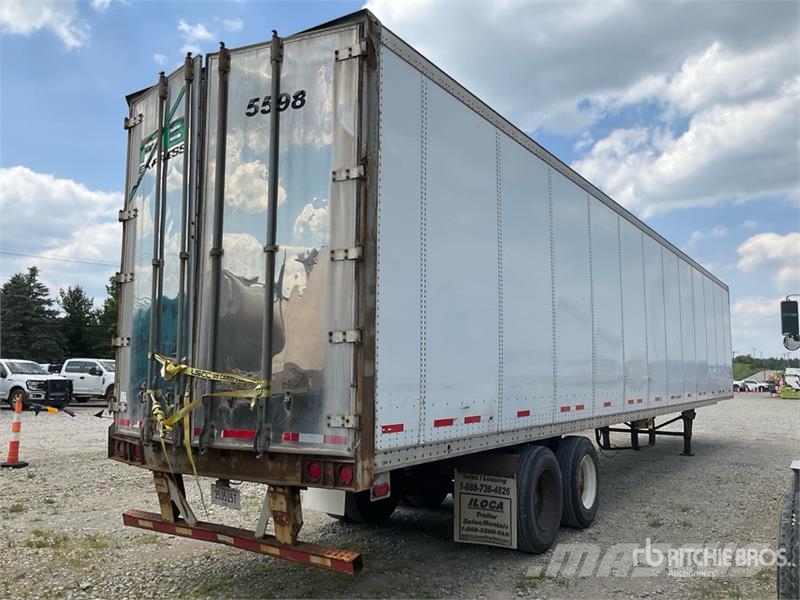 Wabash 53 ft x 102 in Sliding T/A Van Trailer Box Trailers