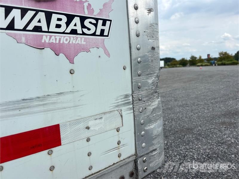 Wabash 53 ft x 102 in T/A Van Trailer Van Body Trailers