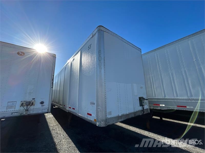 Wabash 53 ft x 102 in T/A T/A Van Trailer Przyczepy ze skrzynią zamkniętą