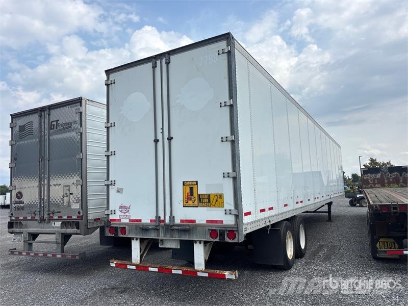 Wabash 53 ft x 102 in T/A Van Trailer Van Body Trailers
