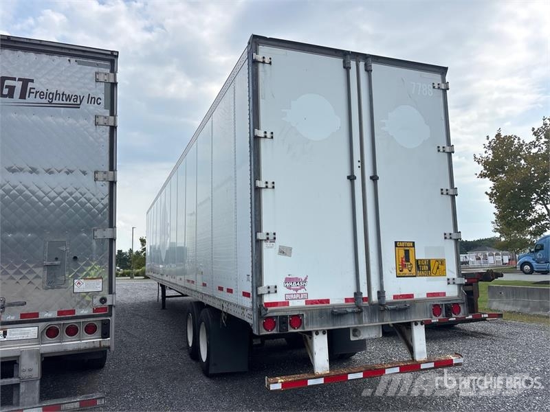 Wabash 53 ft x 102 in T/A Van Trailer Van Body Trailers