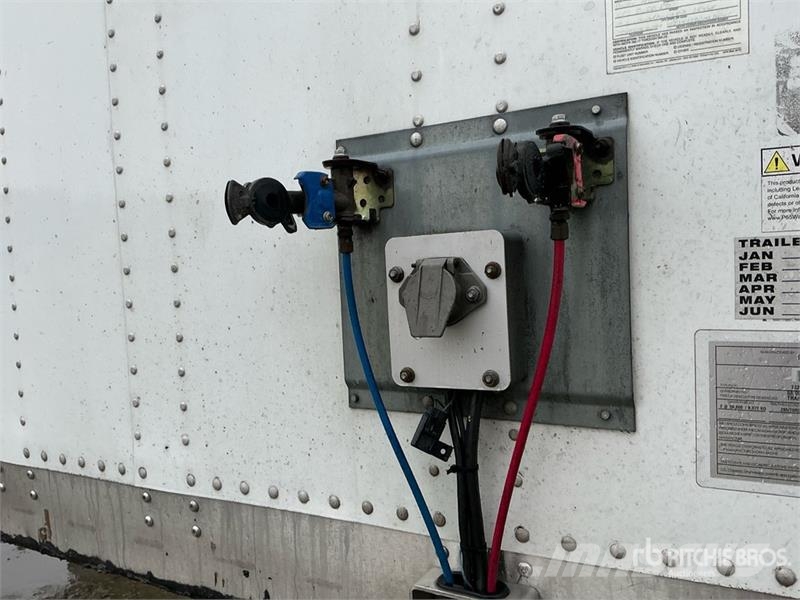 Wabash DVCVHPC 53 ft x 102 in T/A Van Trailer Ремаркета фургони