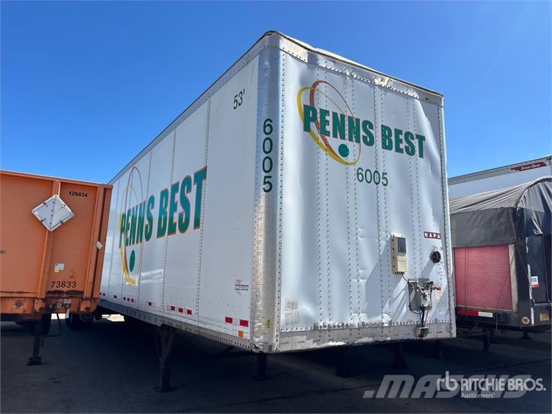 Wabash DVCVHPC 53 ft x 102 in T/A Van Trailer 箱體拖車