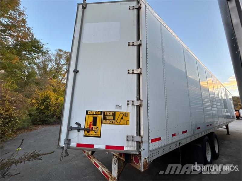 Wabash DVCVHPC 53 ft x 102 in T/A Van Trailer Причепи-фургони