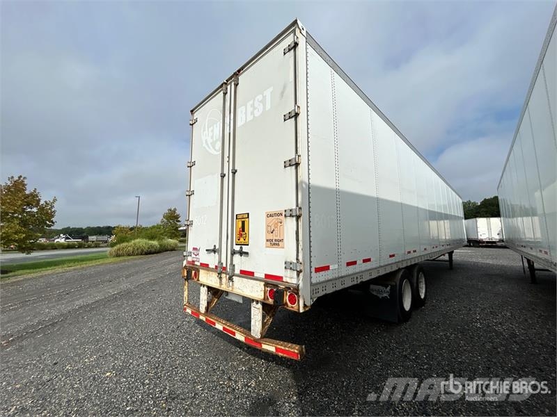 Wabash DVCVHPC 53 ft x 102 in T/A Van Trailer Van Body Trailers
