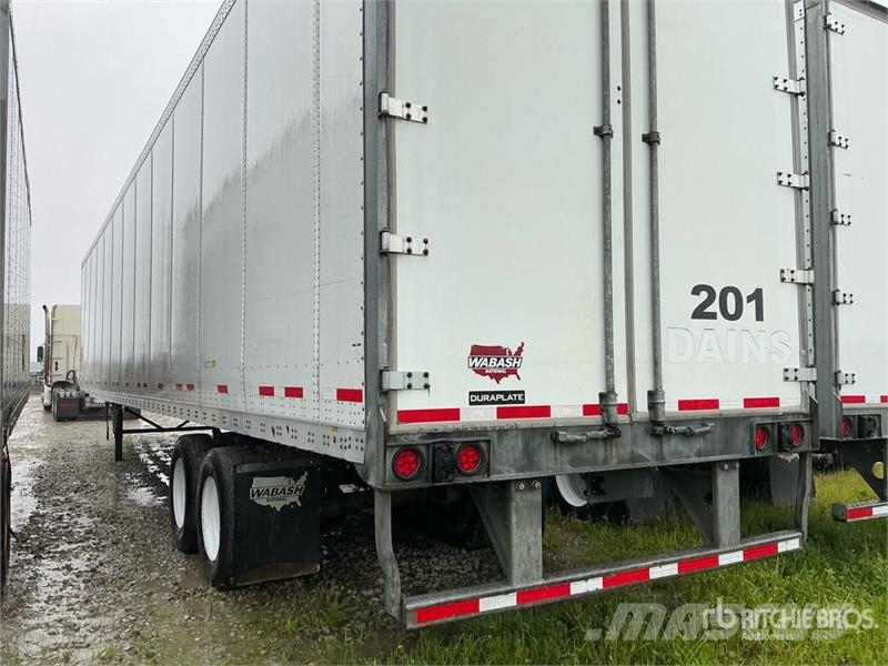 Wabash DVCVHPC 53 ft x 102 in T/A Van Trailer Ремаркета фургони