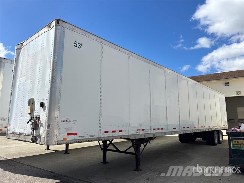 Wabash DVCVHPC 53 ft x 102 in T/A Van Trailer Prikolice sa sandukom