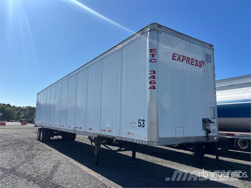 Wabash DVCVHPC 53 ft x 102 in T/A Van Trailer Причепи-фургони