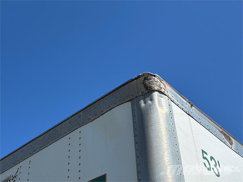 Wabash DVCVHPC 53 ft x 102 in T/A Van Trailer Van Body Trailers