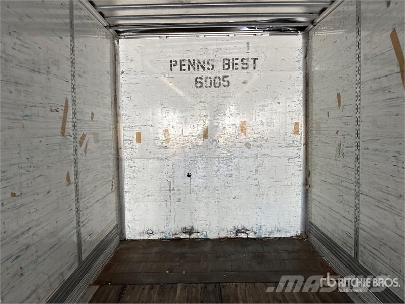 Wabash DVCVHPC 53 ft x 102 in T/A Van Trailer Ремаркета фургони