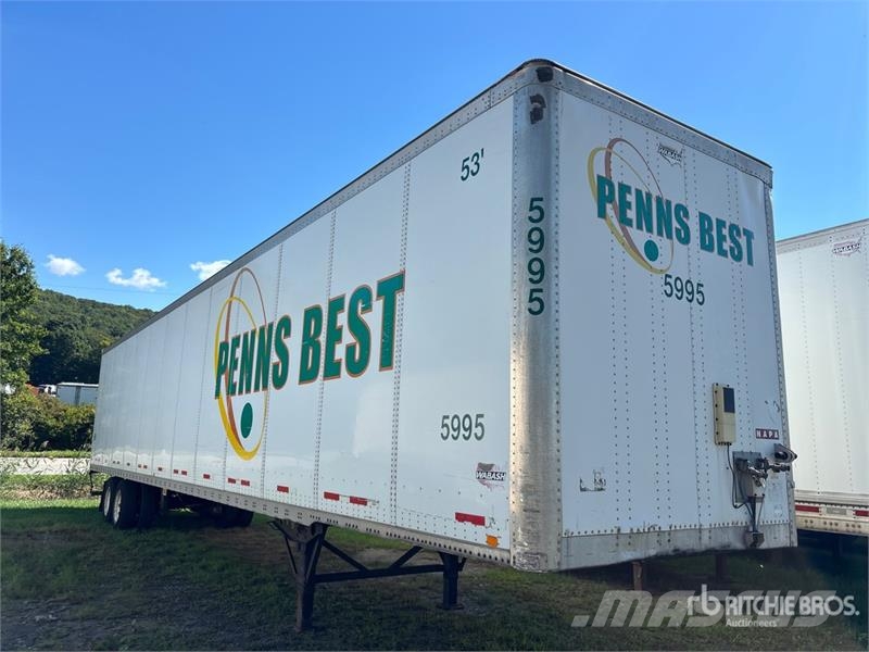 Wabash DVCVHPC 53 ft x 102 in T/A Van Trailer Van Body Trailers