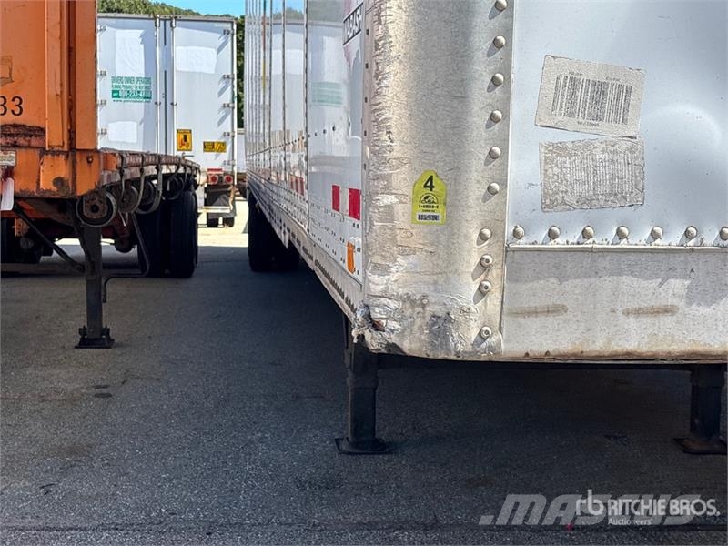 Wabash DVCVHPC 53 ft x 102 in T/A Van Trailer 箱體拖車