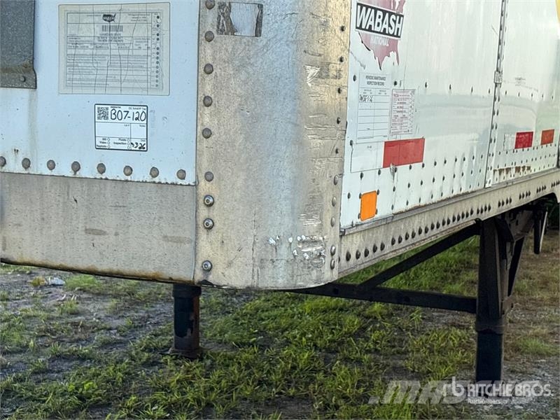 Wabash DVCVHPC 53 ft x 102 in T/A Van Trailer Van Body Trailers