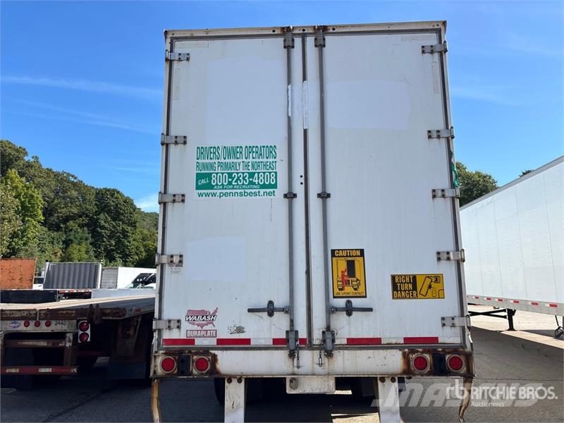 Wabash DVCVHPC 53 ft x 102 in T/A Van Trailer Carrocería de caja