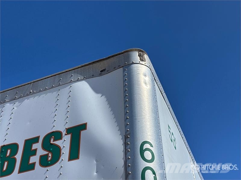 Wabash DVCVHPC 53 ft x 102 in T/A Van Trailer 箱體拖車