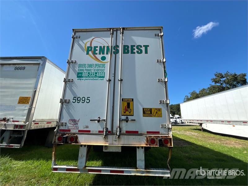 Wabash DVCVHPC 53 ft x 102 in T/A Van Trailer Van Body Trailers
