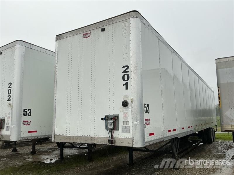 Wabash DVCVHPC 53 ft x 102 in T/A Van Trailer Ремаркета фургони