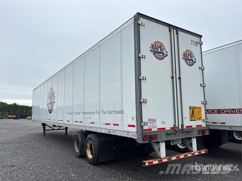 Wabash DVLSHPC 53 ft x 102 in T/A Van Trailer Furgons
