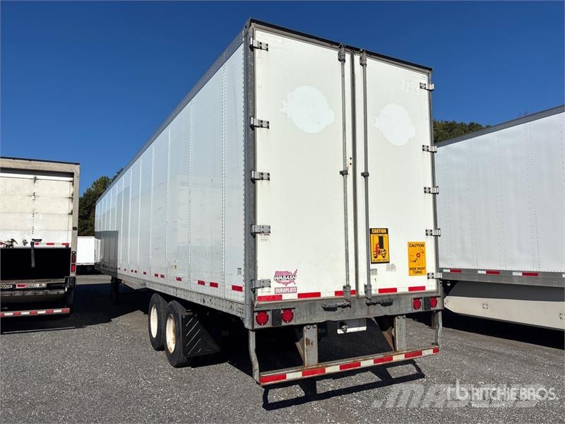 Wabash DVLSHPC 53 ft x 102 in T/A Van Trailer Furgons
