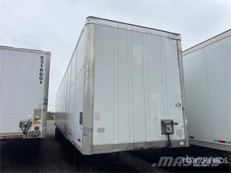 Wabash DVLSHPC 53 ft x 102 in T/A Van Trailer مقطورات ذات هيكل صندوقي