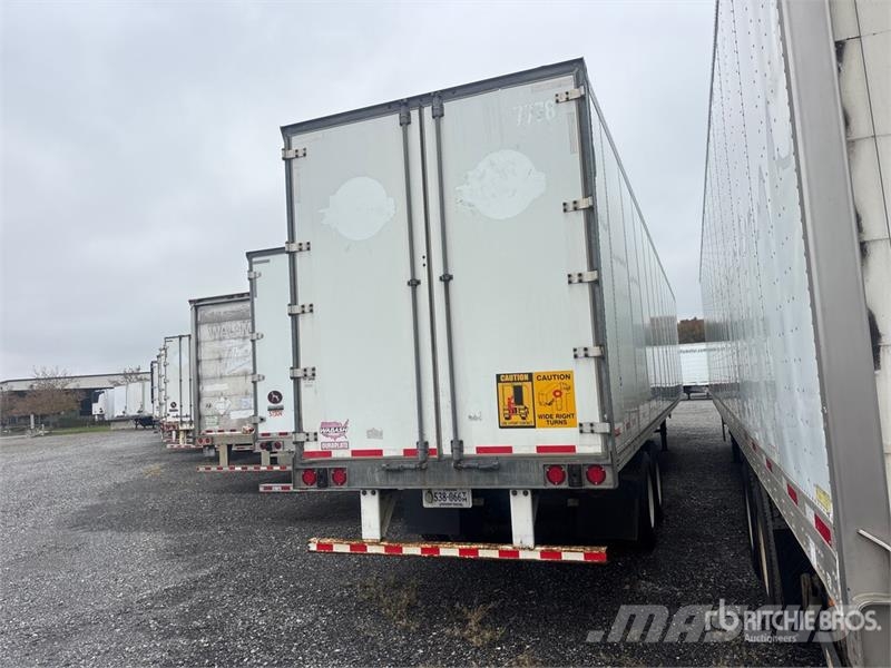 Wabash DVLSHPC 53 ft x 102 in T/A Van Trailer مقطورات ذات هيكل صندوقي