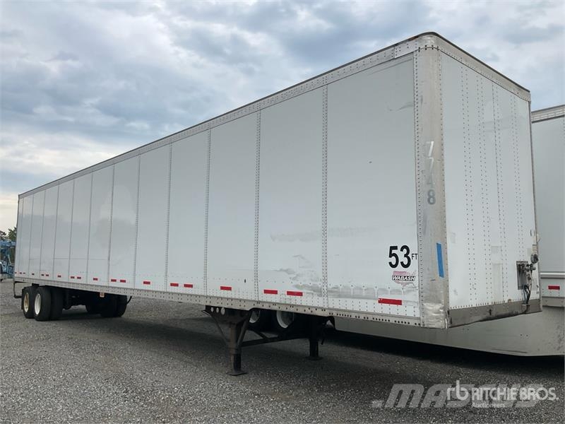 Wabash DVLSHPC 53 ft x 102 in T/A Van Trailer Van Body Trailers
