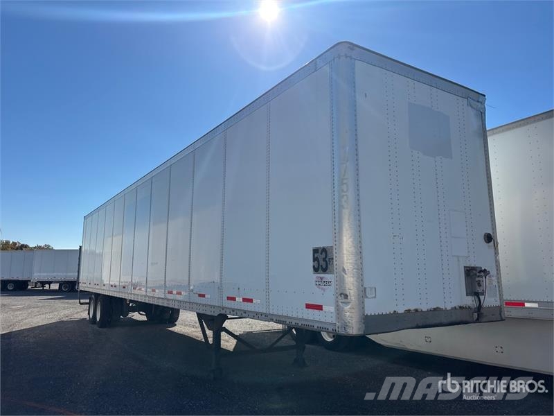 Wabash DVLSHPC 53 ft x 102 in T/A Van Trailer Furgons