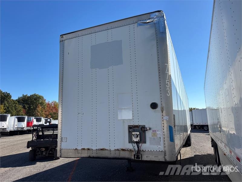 Wabash DVLSHPC 53 ft x 102 in T/A Van Trailer Furgons
